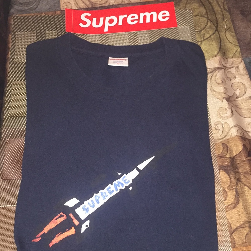 Authentic Supreme Rocket Tee SS14